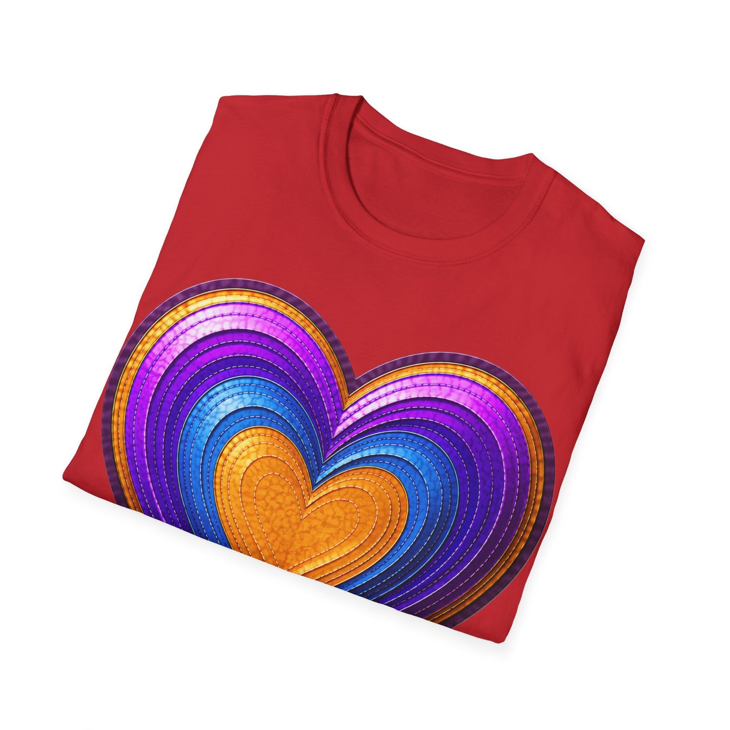 The 3D Heart T-Shirt | 14 Colors | S - 3XL
