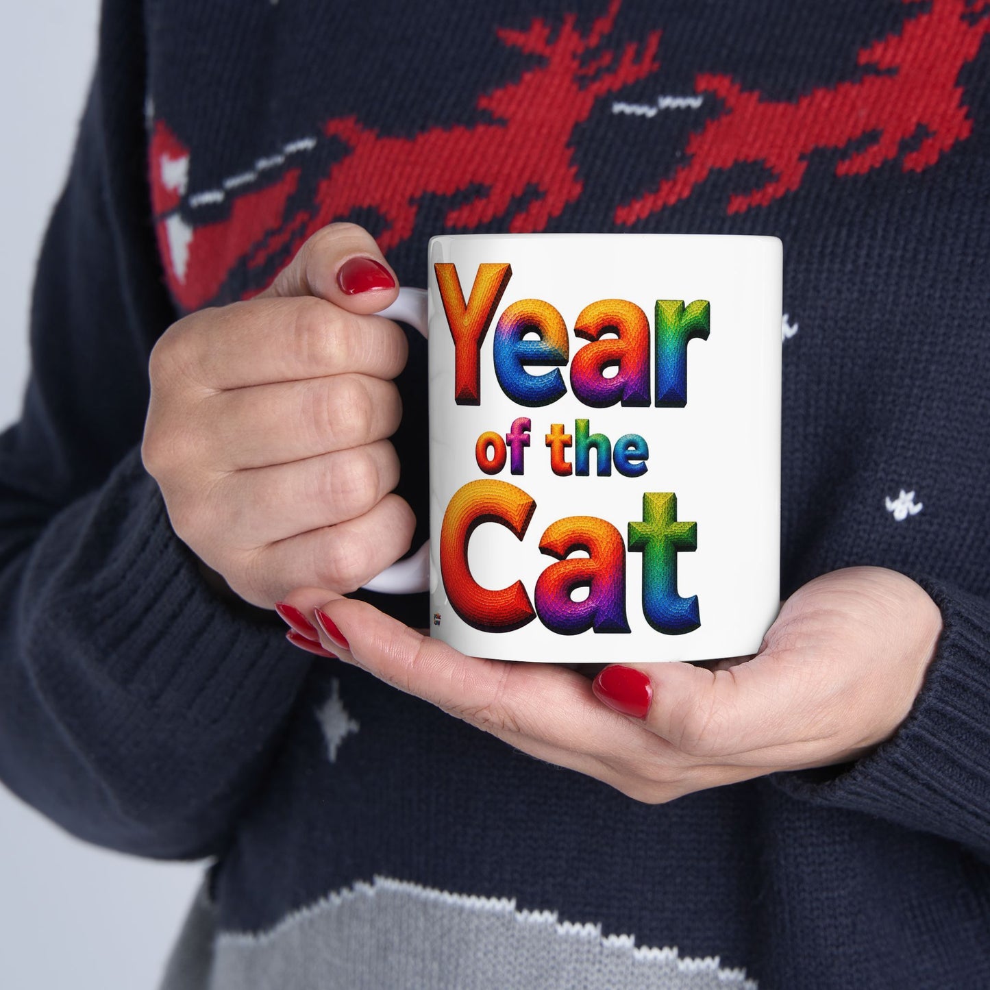 Year of the Cat Mug | Ceramic Coffee Mug 11oz. | 15oz.