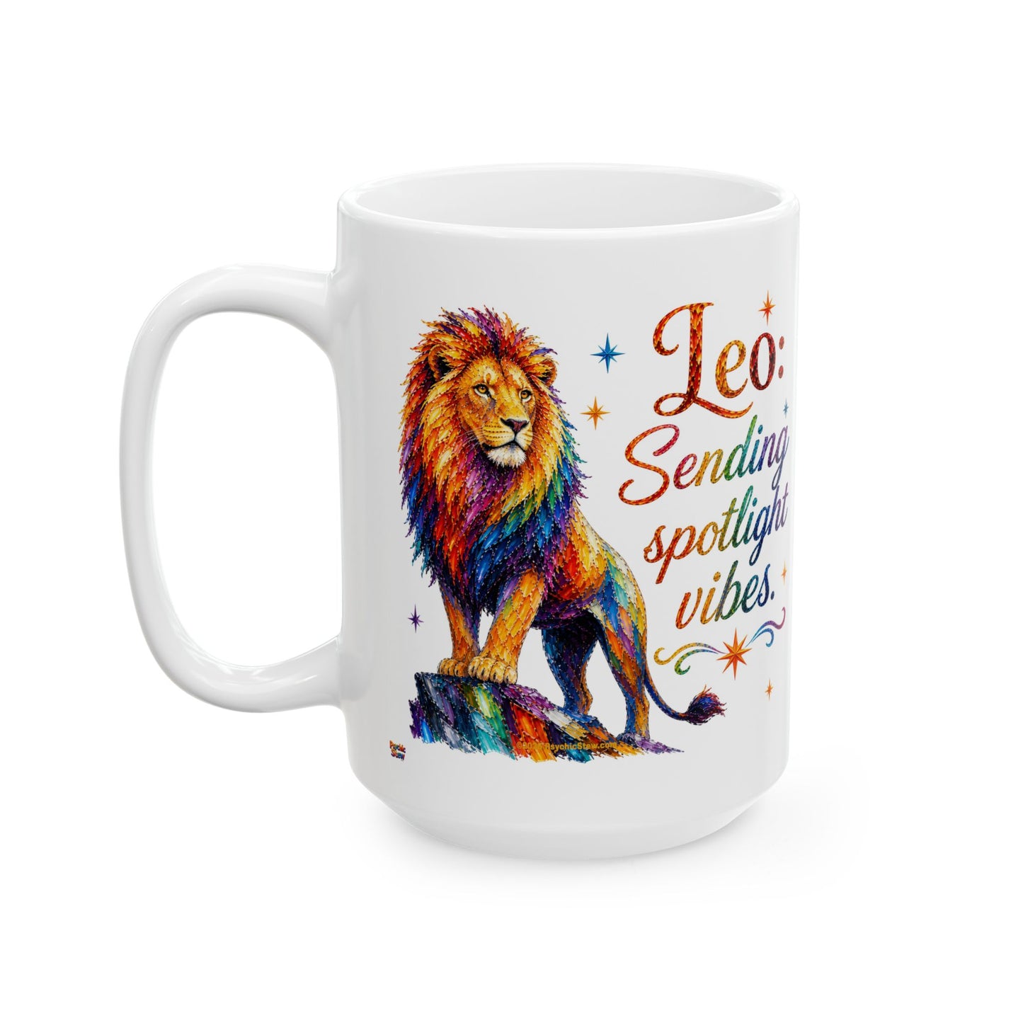 The Leo Mug | Ceramic Coffee Mug 11oz. | 15oz.