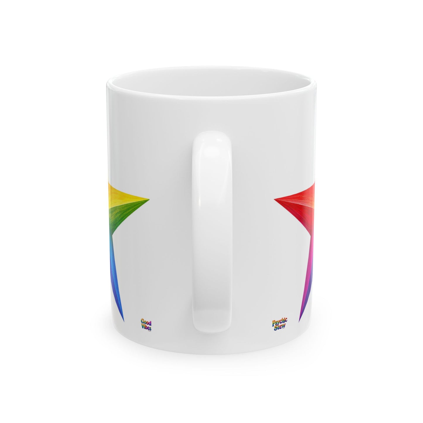 Good Vibes Bright Star Mug | Ceramic Coffee Mug 11oz. | 15oz.