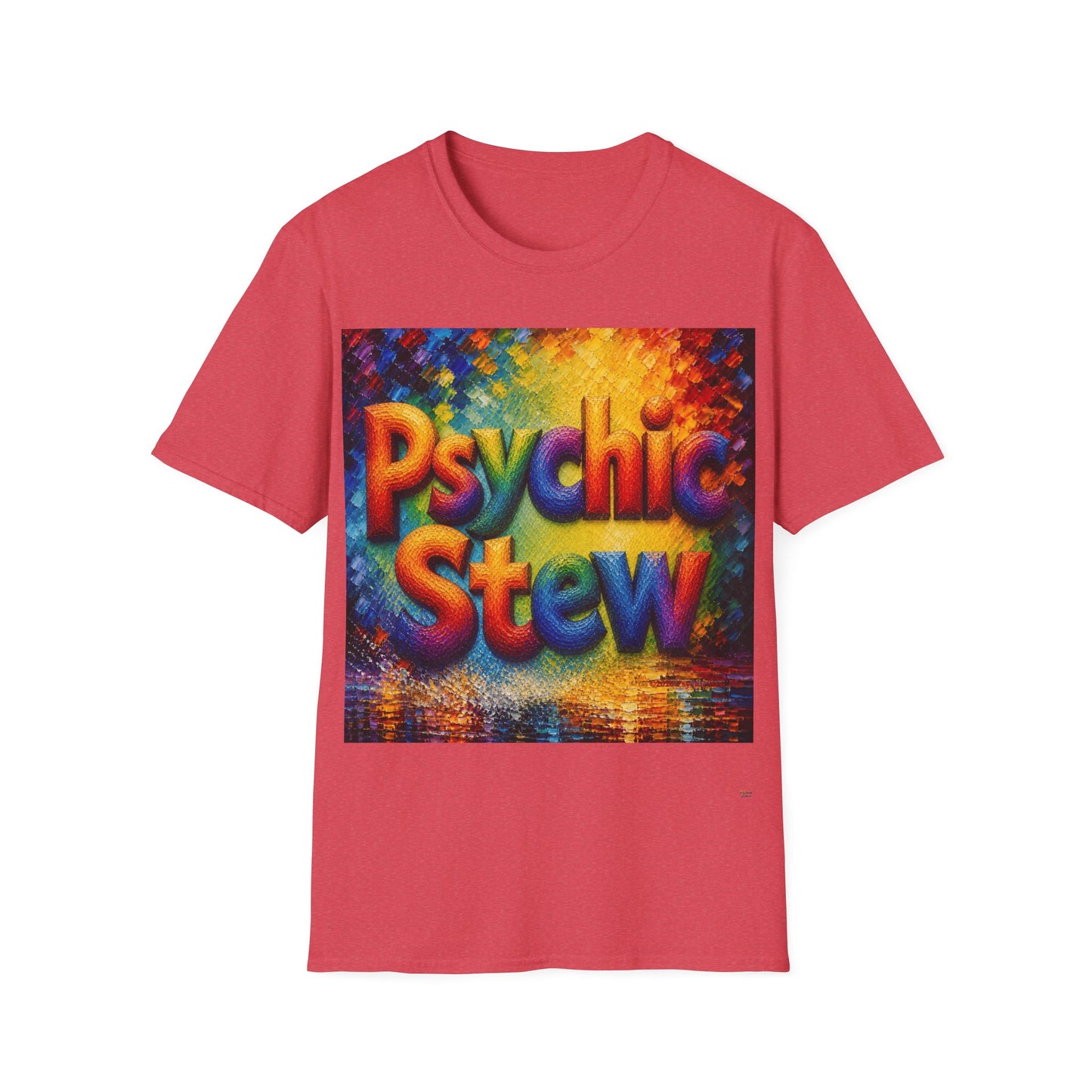Good Vibes Painted Psychic Stew T-Shirt | 13 Colors | S - 3XL
