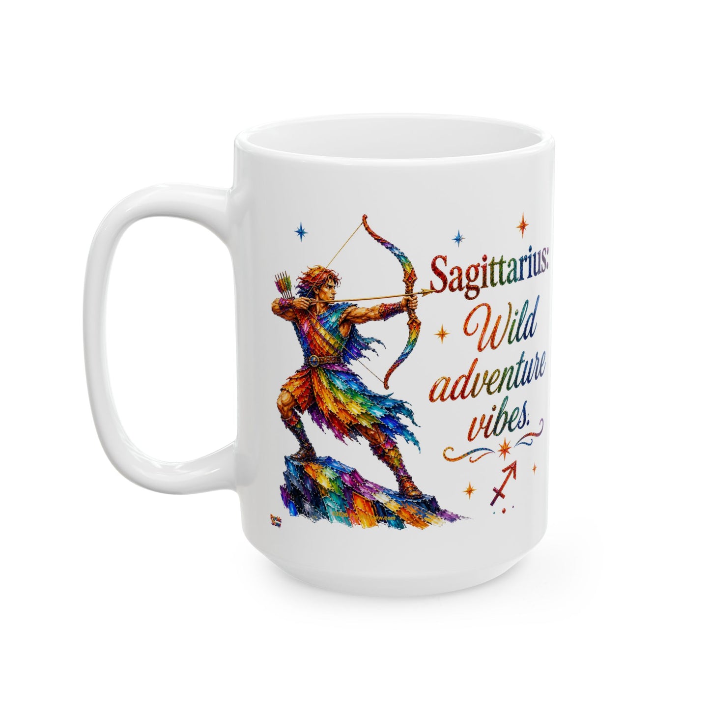The Sagittarius Mug | Ceramic Coffee Mug 11oz. | 15oz.