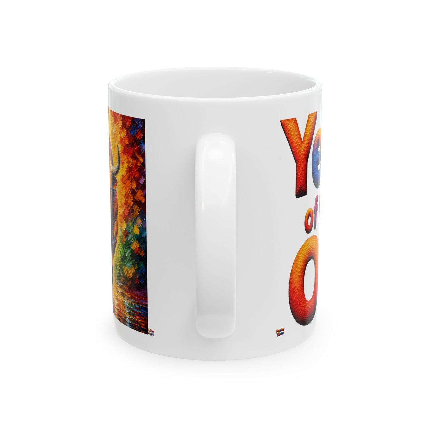 Year of the Ox Mug | Ceramic Coffee Mug 11oz. | 15oz.