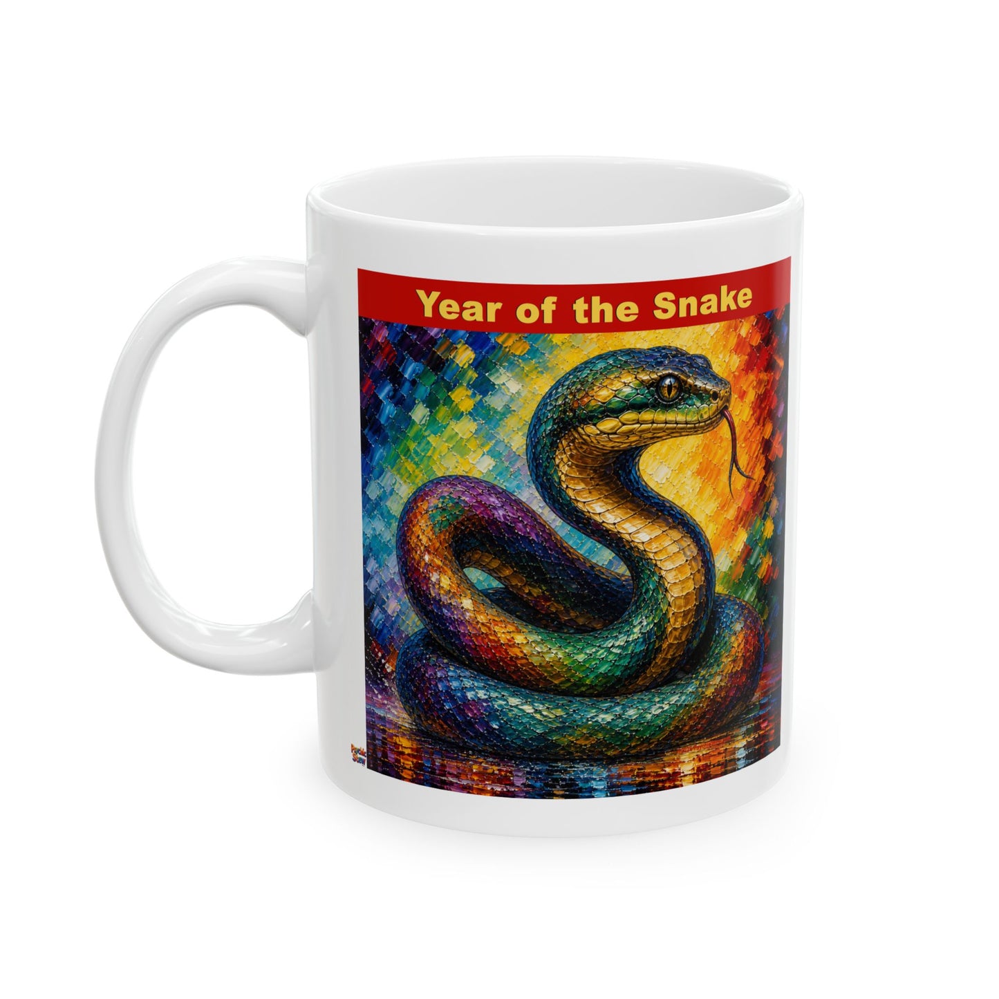 Eastern Year of the Snake Mug | Ceramic Coffee Mug 11oz. | 15oz.