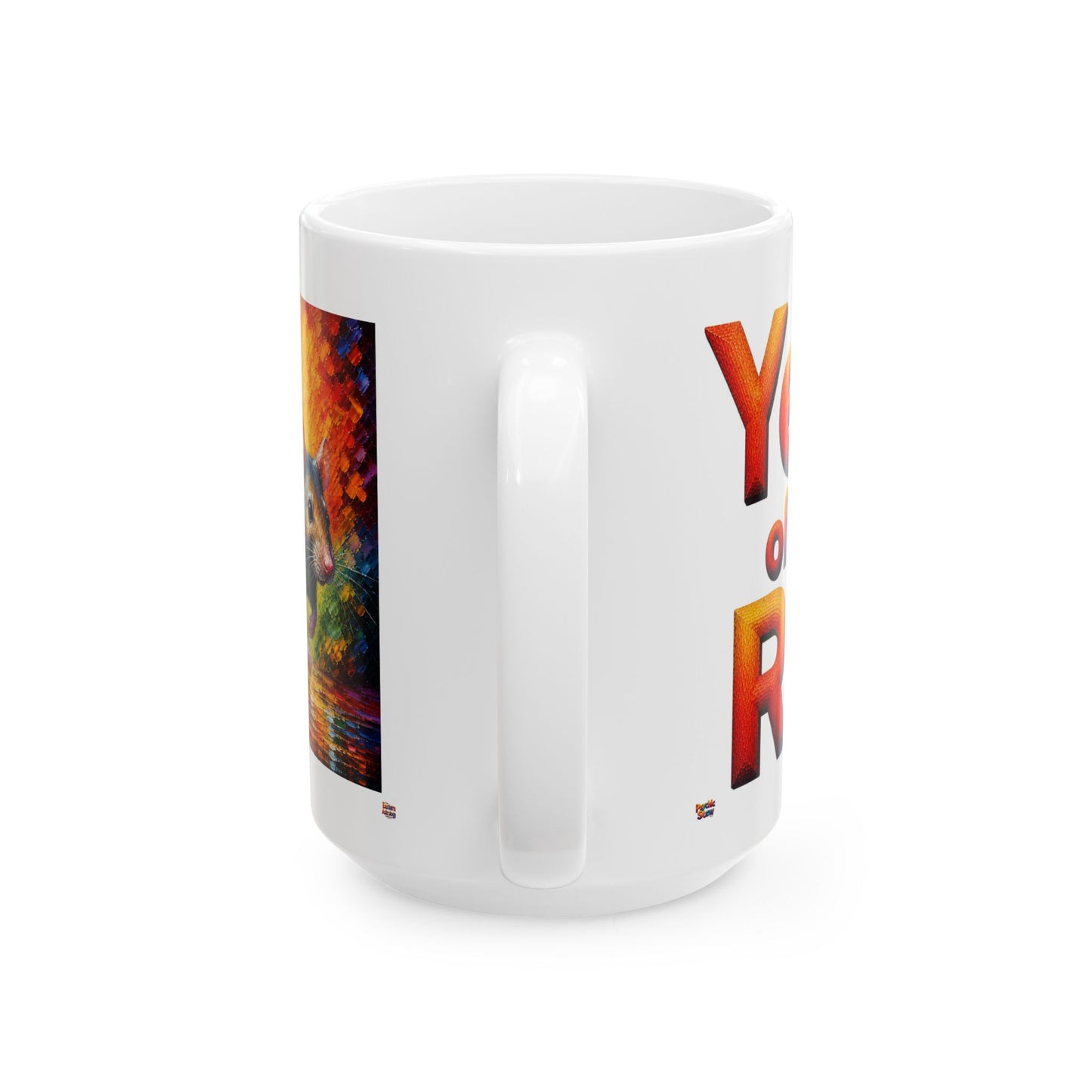 Year of the Rat Mug | Ceramic Coffee Mug 11oz. | 15oz.