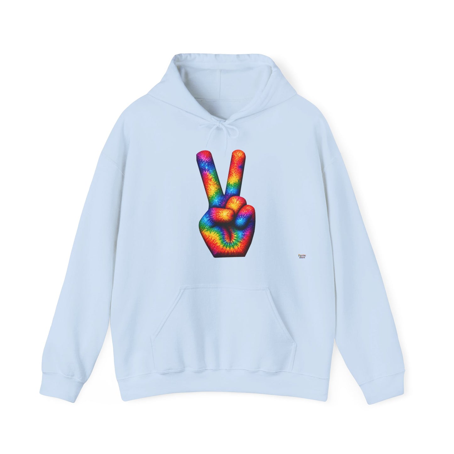 Tie-Dye Peace Hoodie | The Good Vibes Collection