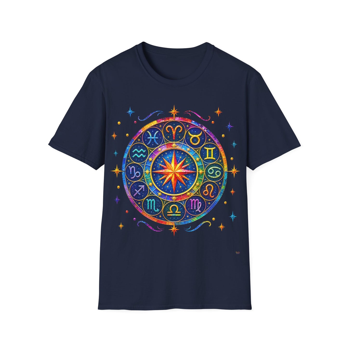 Zodiac Wheel T-Shirt | 13 Colors | S - 3XL