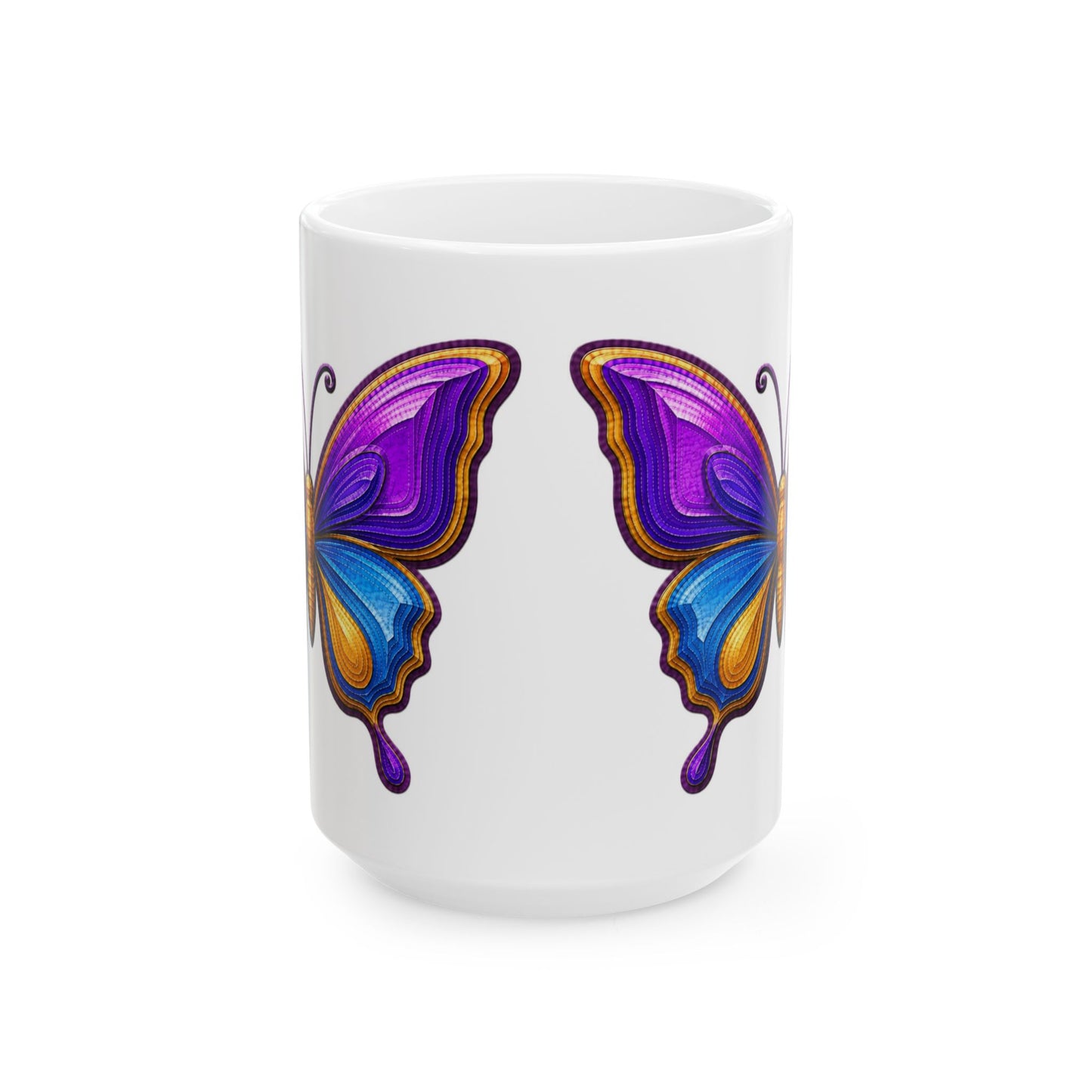 Zodiac 3D Butterfly Mug | Ceramic Coffee Mug 11oz. | 15oz.