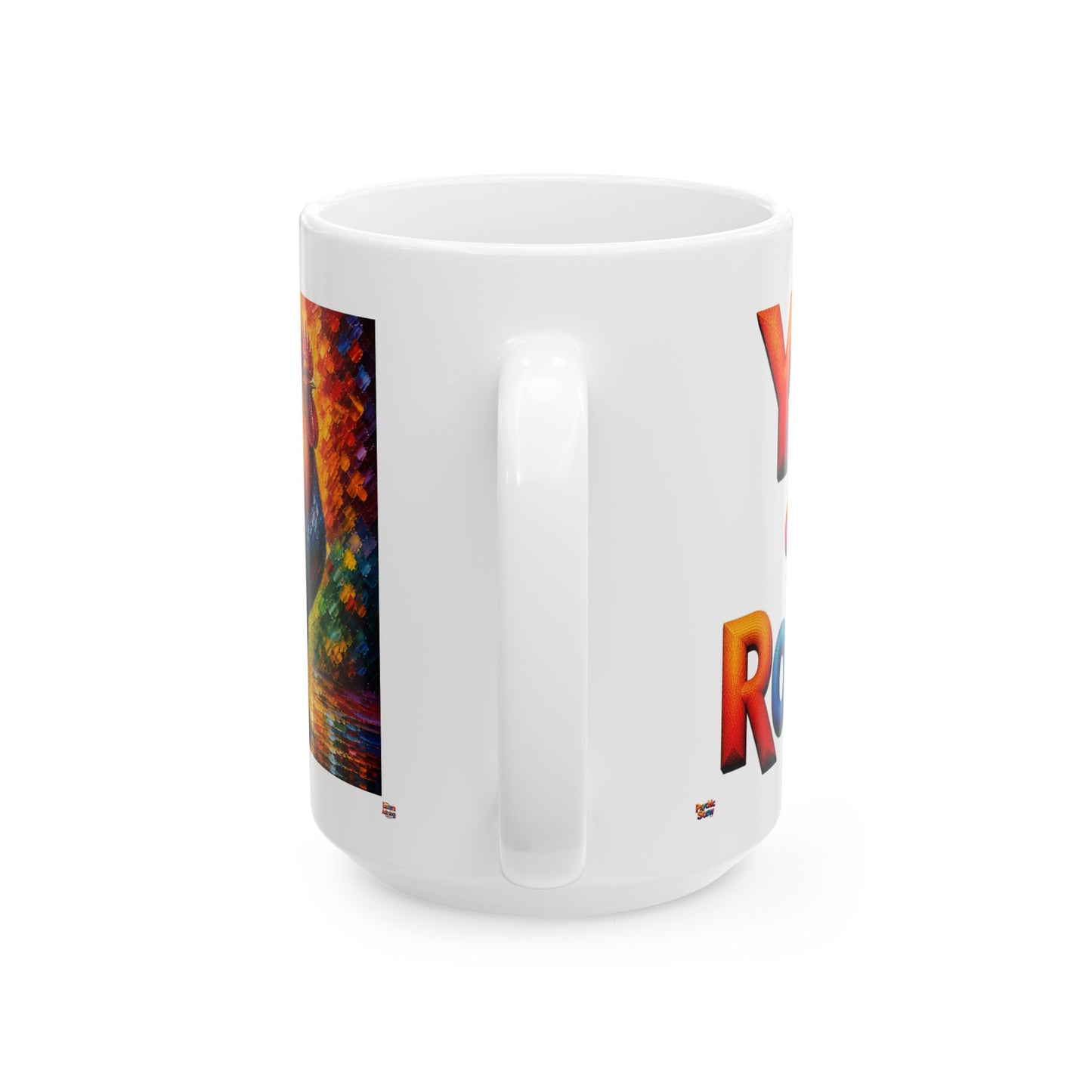 Year of the Rooster Mug | Ceramic Coffee Mug 11oz. | 15oz.