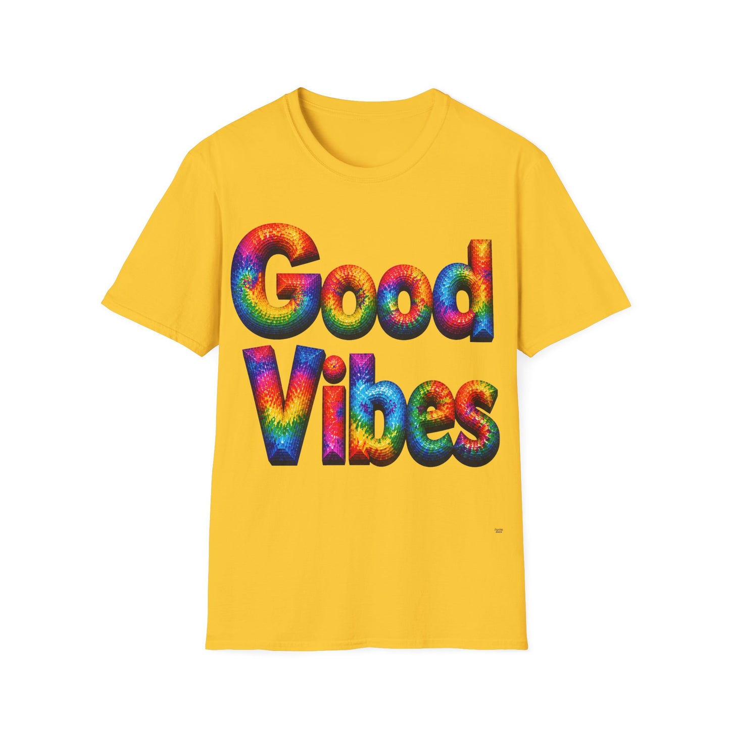 Good Vibes Tie-Dye T-Shirt | 13 Colors | S - 3XL