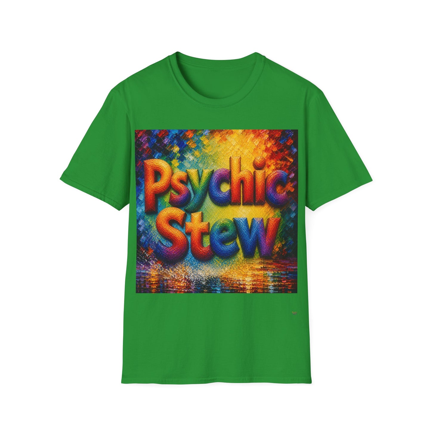 Good Vibes Painted Psychic Stew T-Shirt | 13 Colors | S - 3XL