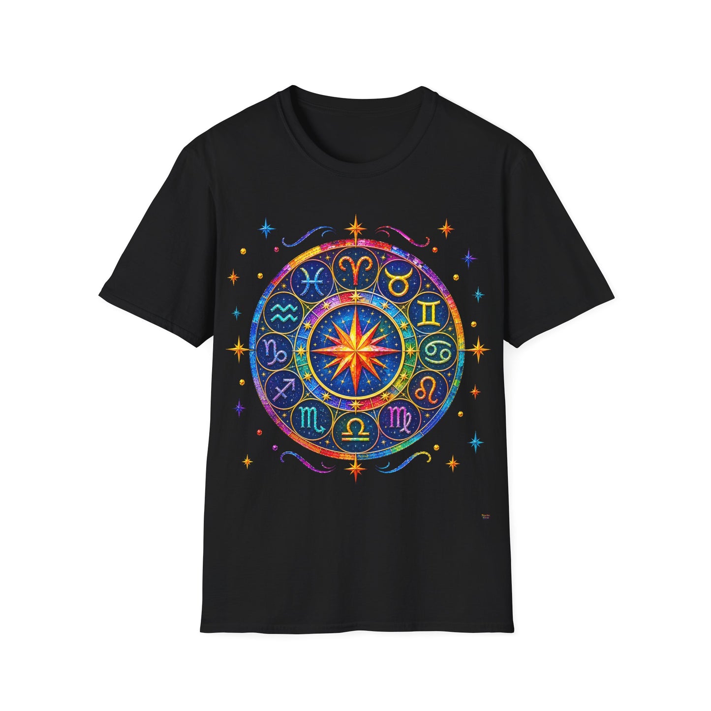 Zodiac Wheel T-Shirt | 13 Colors | S - 3XL