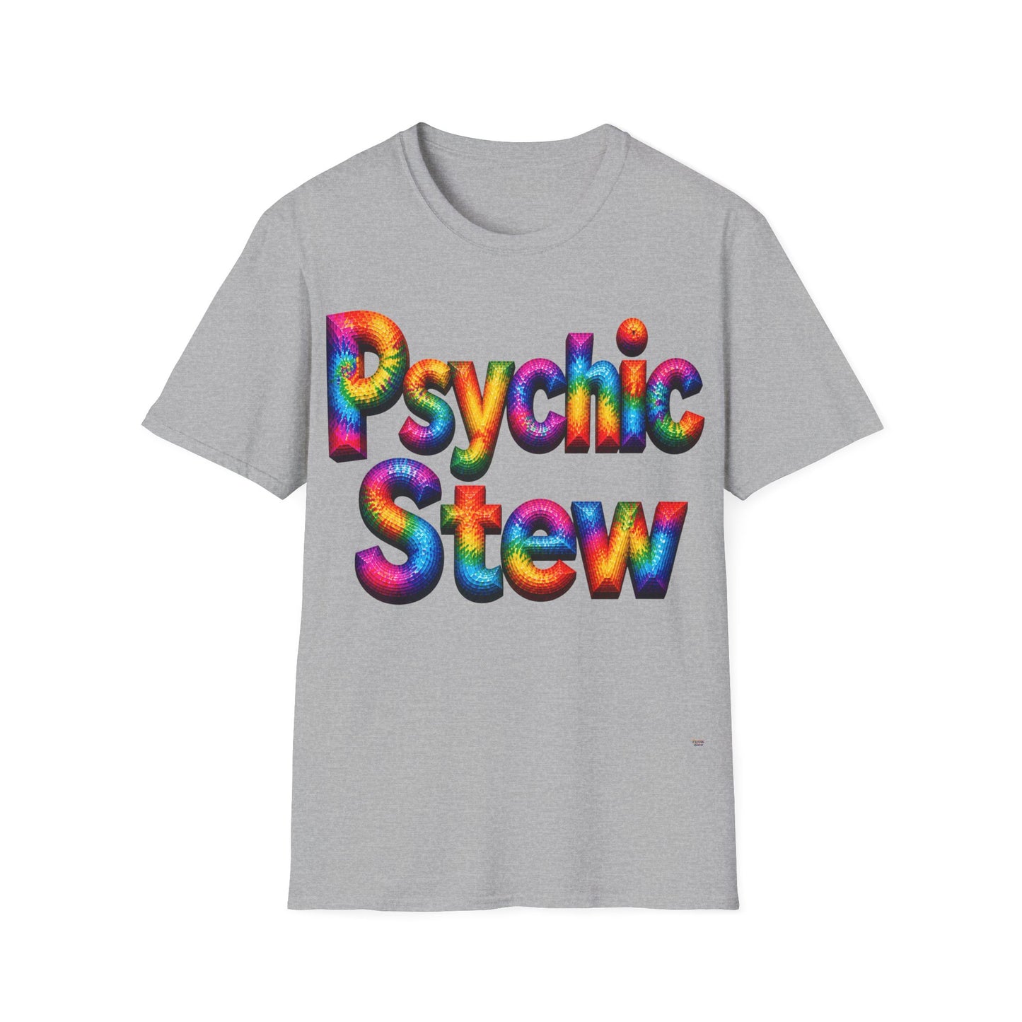 Good Vibes Tie-Dye Psychic Stew T-Shirt | 13 Colors | S - 3XL