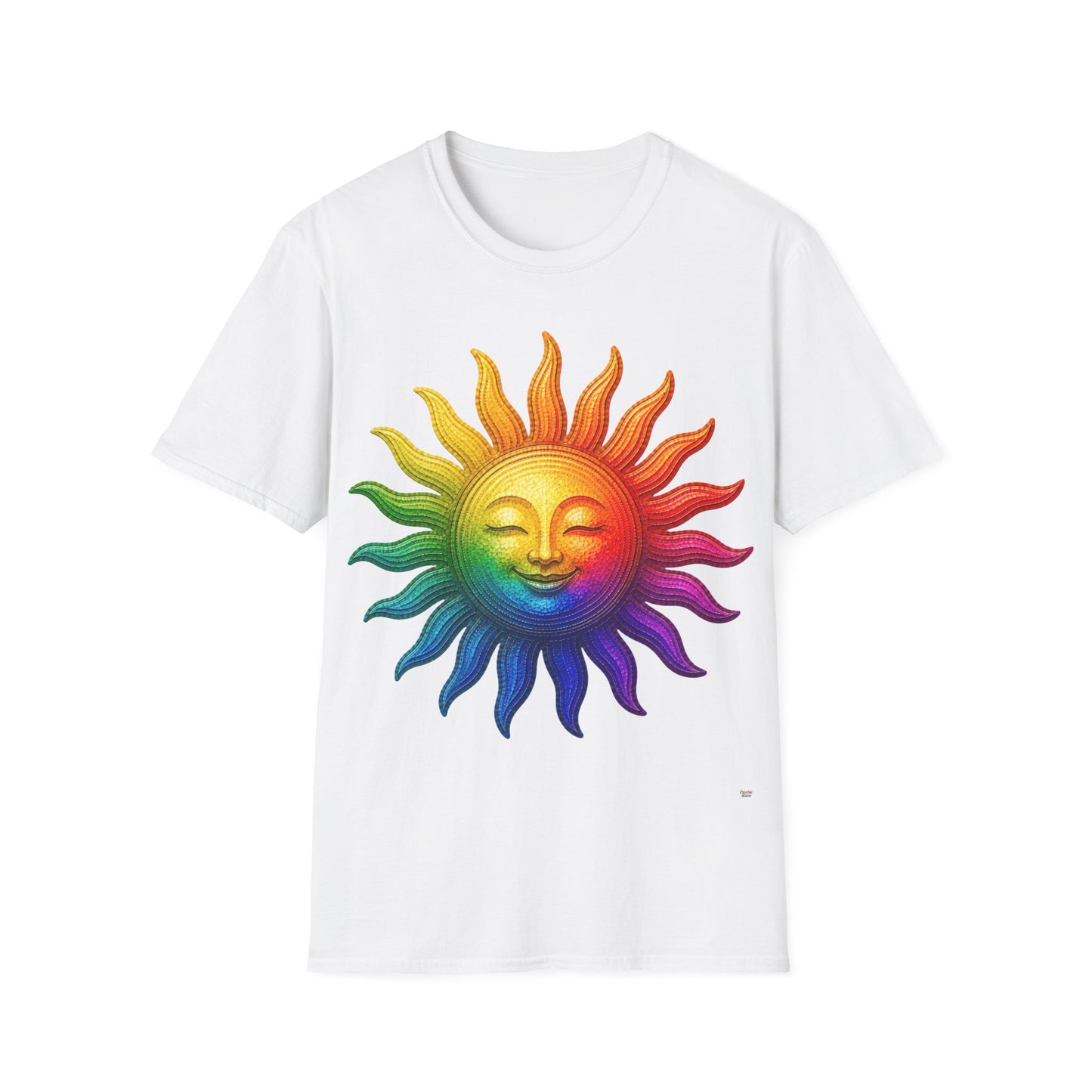 Good Vibes Happy Sun T-Shirt | 13 Colors | S - 3XL