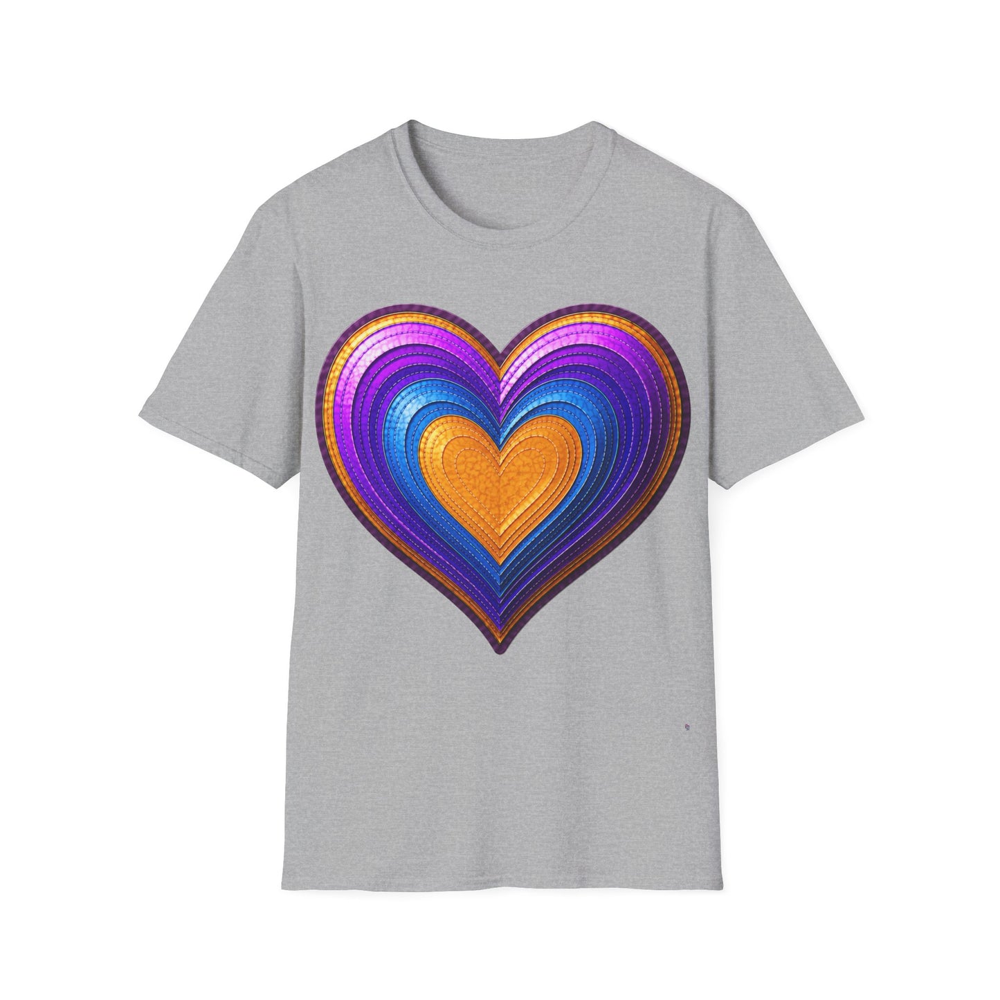 The 3D Heart T-Shirt | 14 Colors | S - 3XL