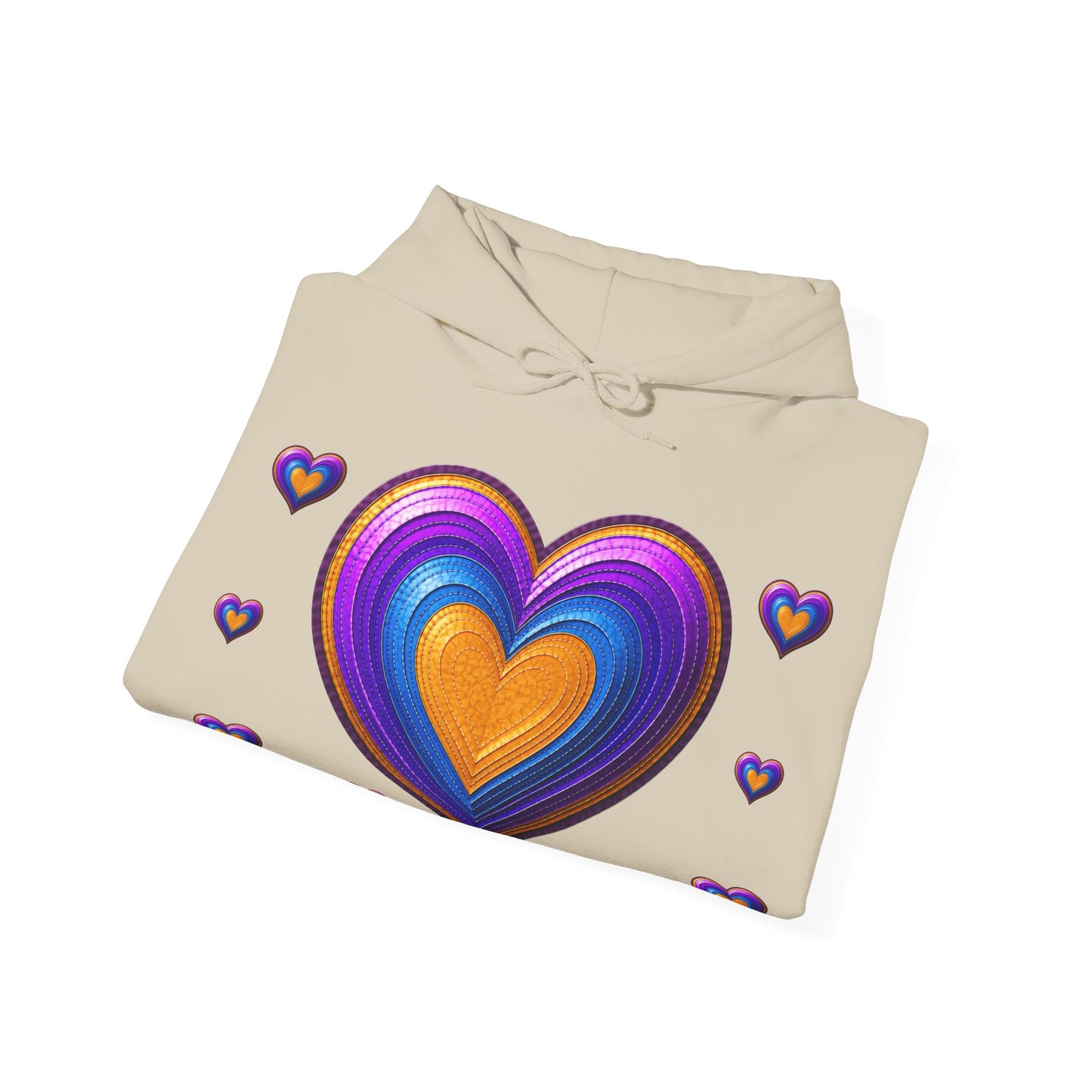 3D Heart Hoodie | The Zodiac Collection