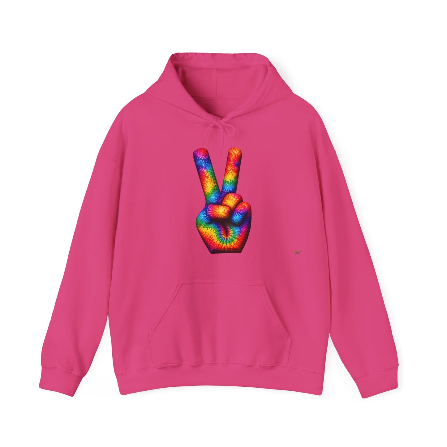 Tie-Dye Peace Hoodie | The Good Vibes Collection