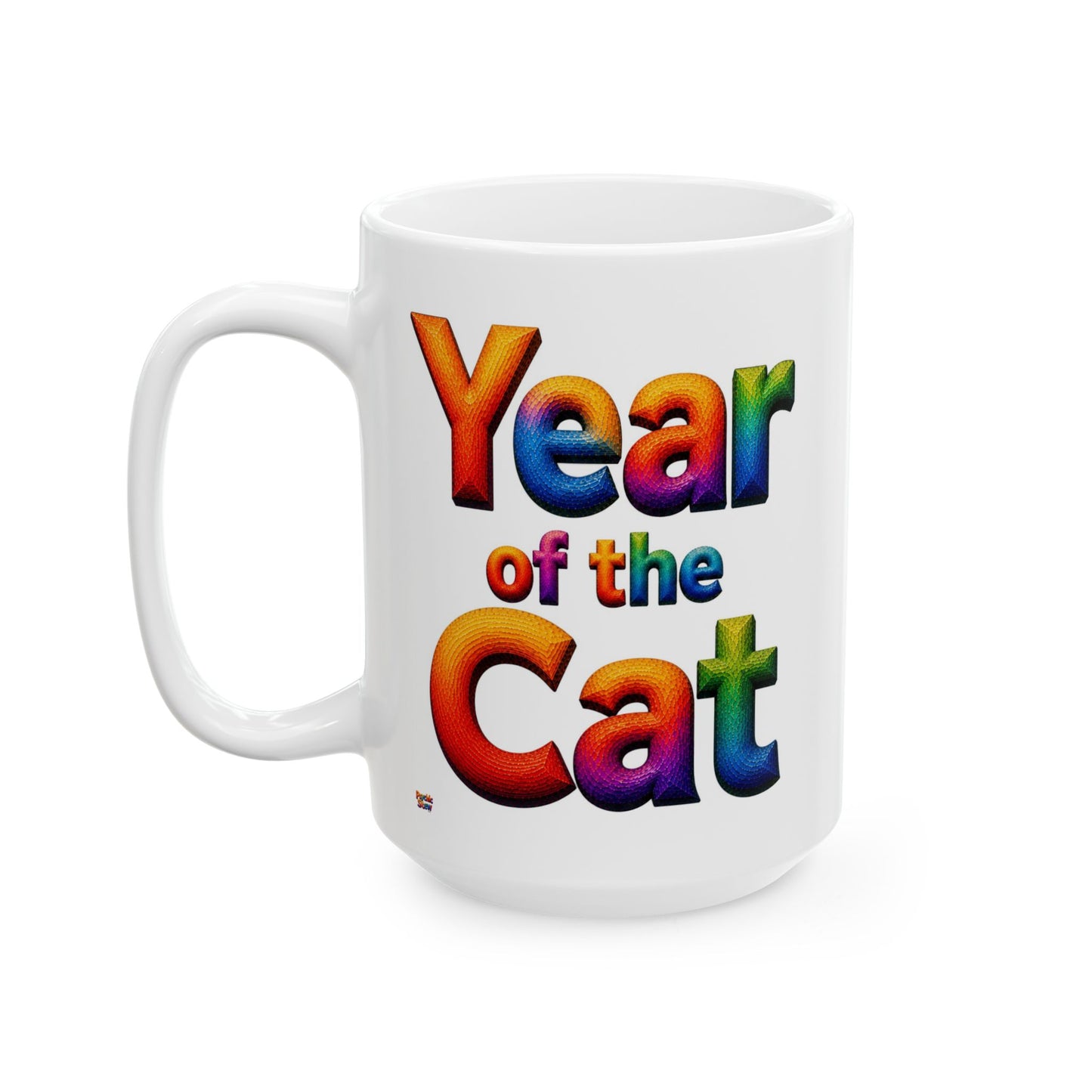 Year of the Cat Mug | Ceramic Coffee Mug 11oz. | 15oz.