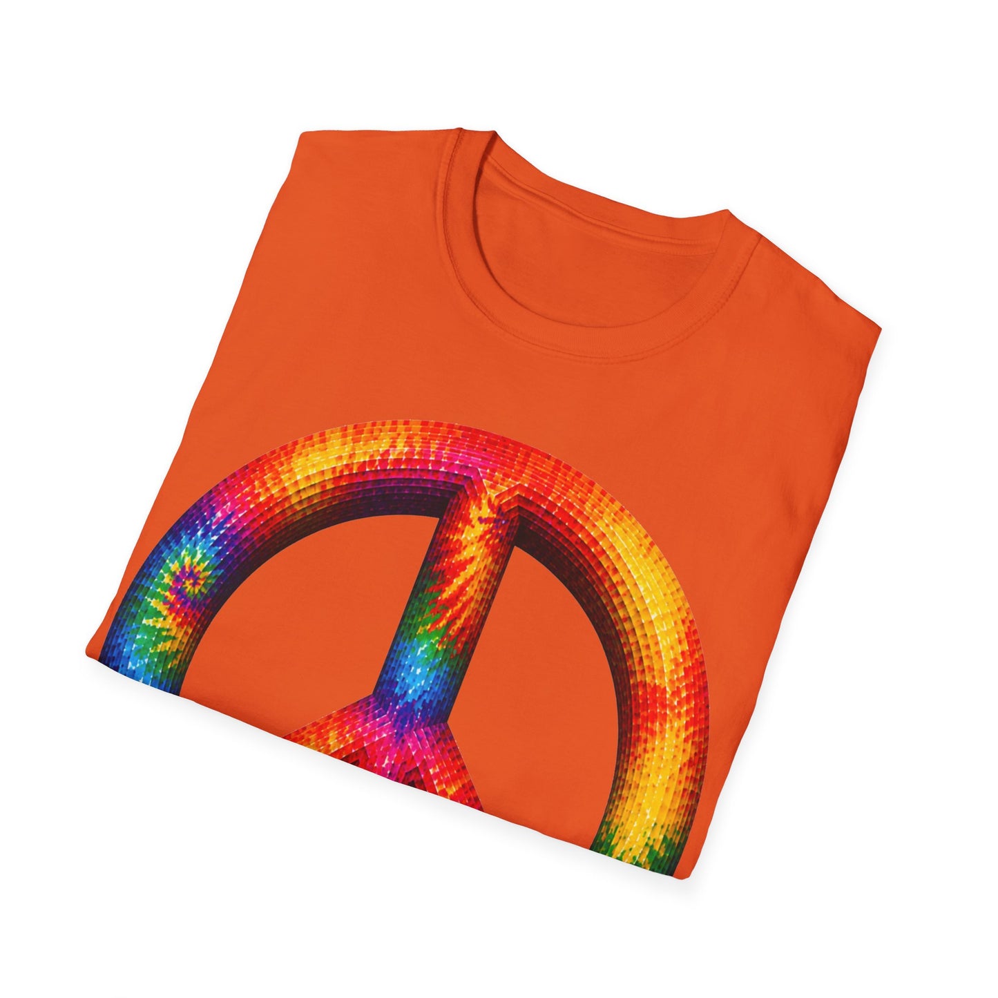 Good Vibes Tie-Dye Peace T-Shirt | 13 Colors | S - 3XL