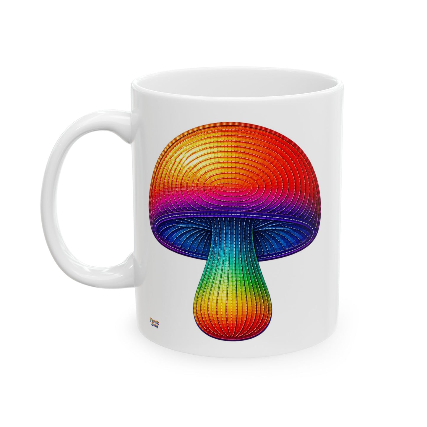 Good Vibes Mushroom Mug | Ceramic Coffee Mug 11oz. | 15oz.