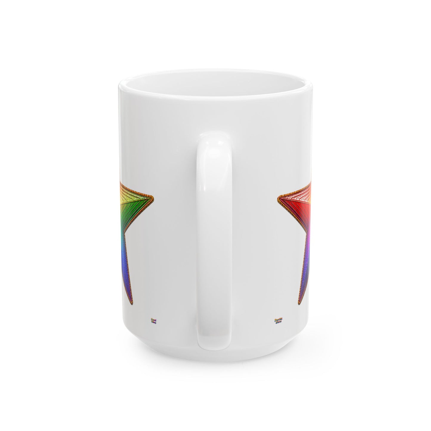Good Vibes Star Mug | Ceramic Coffee Mug 11oz. | 15oz.