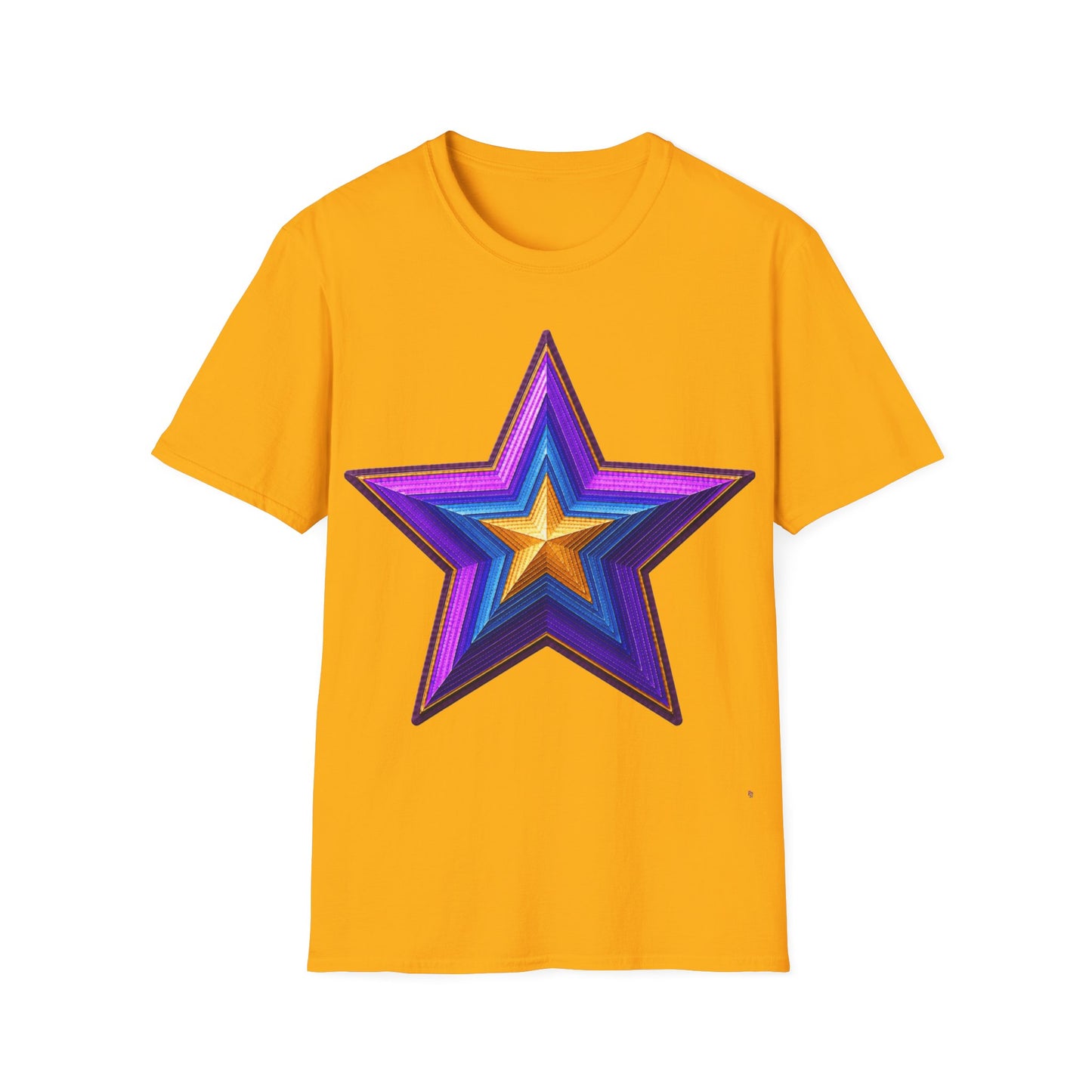The 3D Star T-Shirt | 14 Colors | S - 3XL