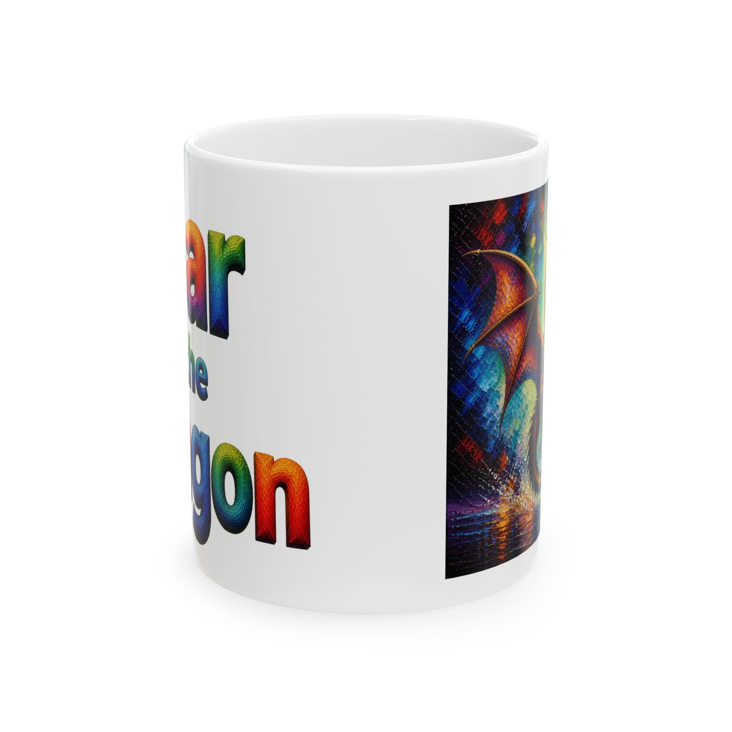 Year of the Dragon Mug | Ceramic Coffee Mug 11oz. | 15oz.