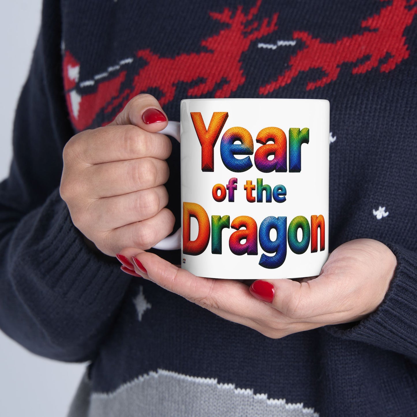 Year of the Dragon Mug | Ceramic Coffee Mug 11oz. | 15oz.