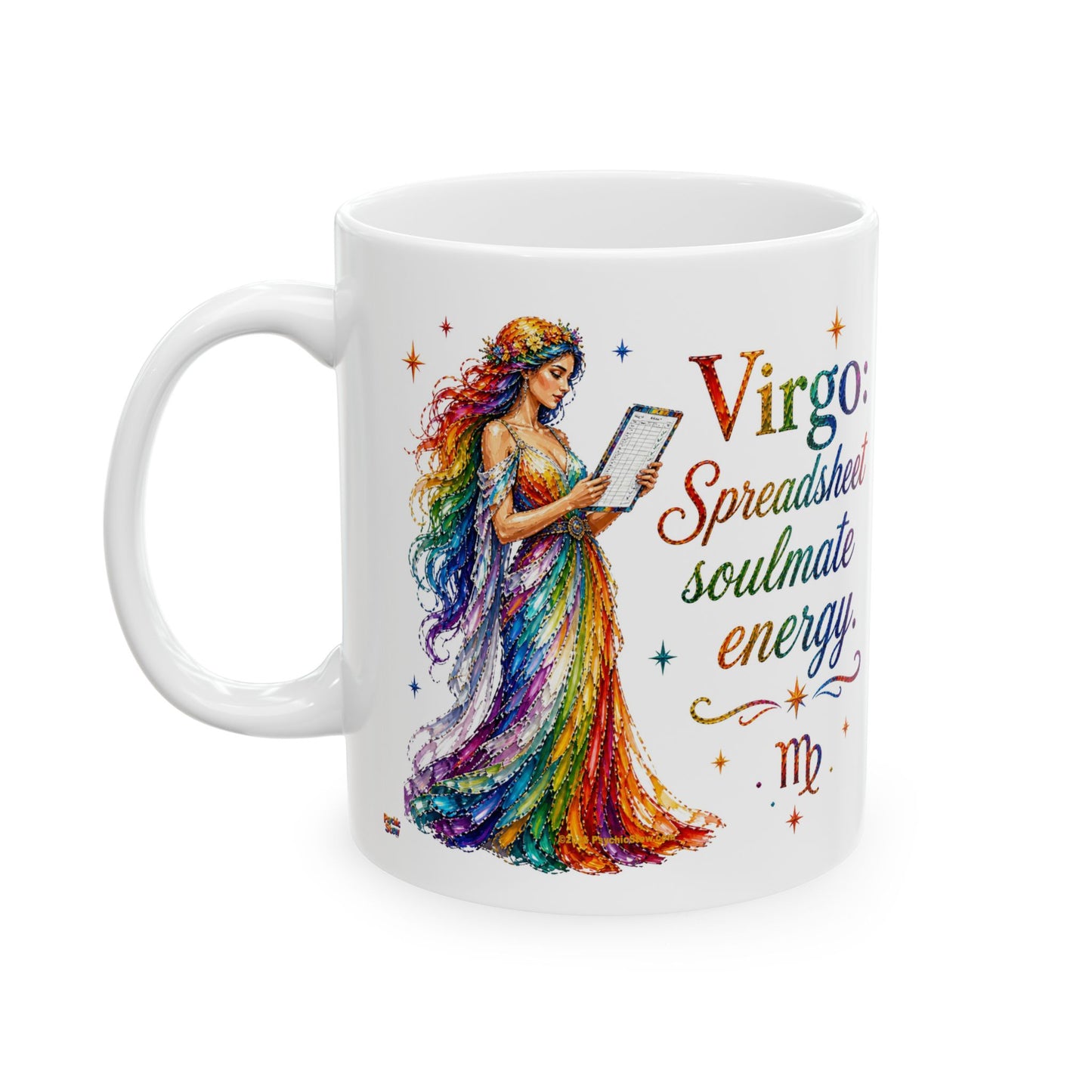 The Virgo Mug | Ceramic Coffee Mug 11oz. | 15oz.