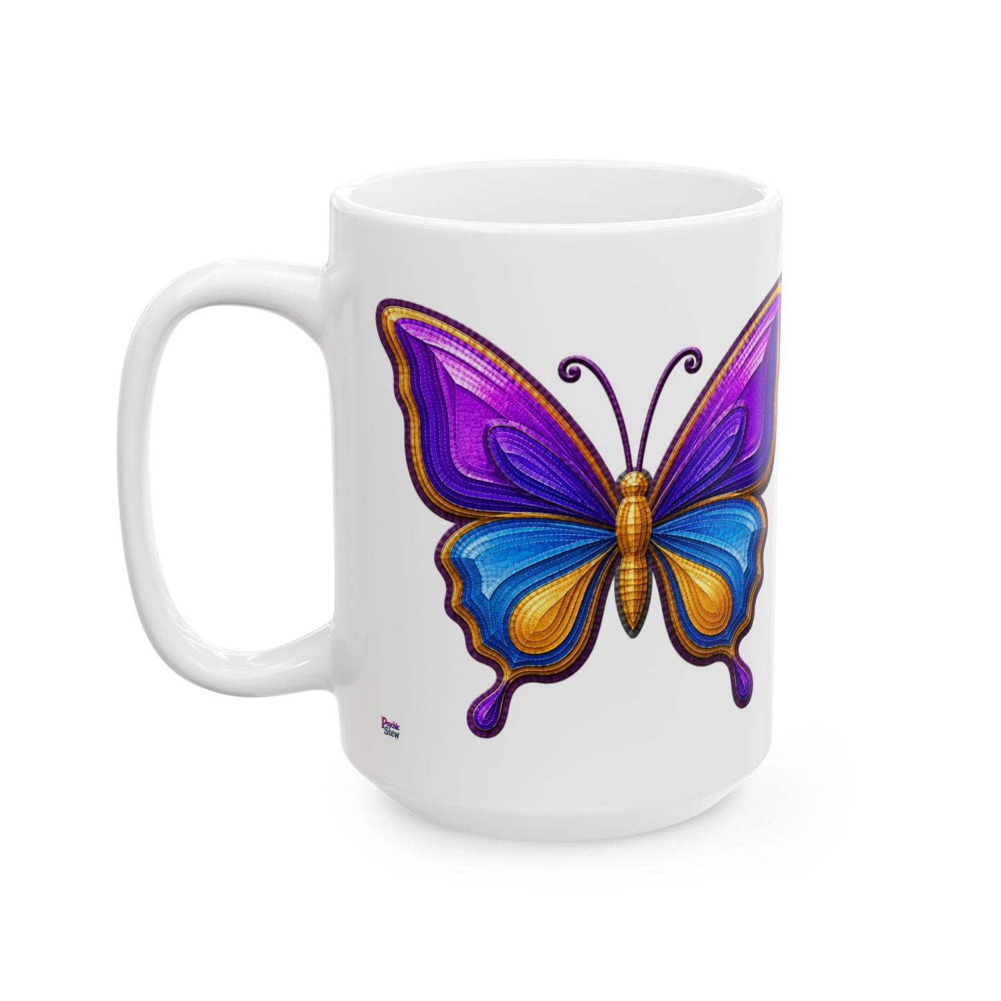 Zodiac 3D Butterfly Mug | Ceramic Coffee Mug 11oz. | 15oz.