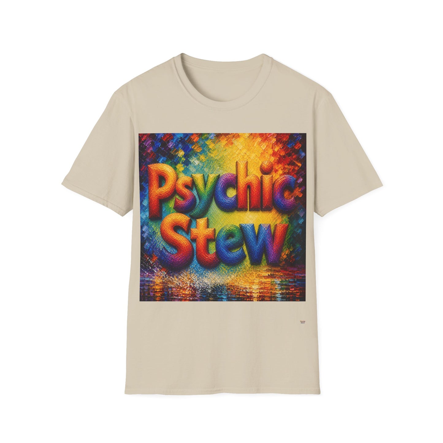 Good Vibes Painted Psychic Stew T-Shirt | 13 Colors | S - 3XL