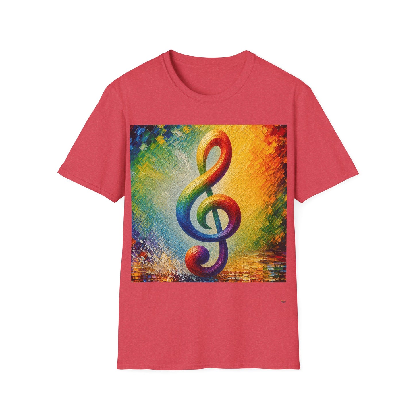 Good Vibes Painted G-Clef T-Shirt | 13 Colors | S - 3XL