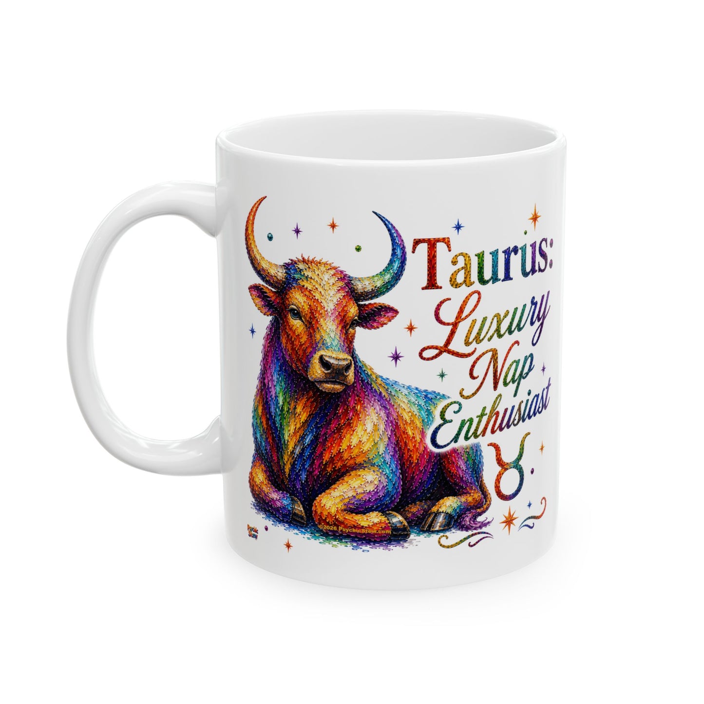 The Taurus Mug | Ceramic Coffee Mug 11oz. | 15oz.