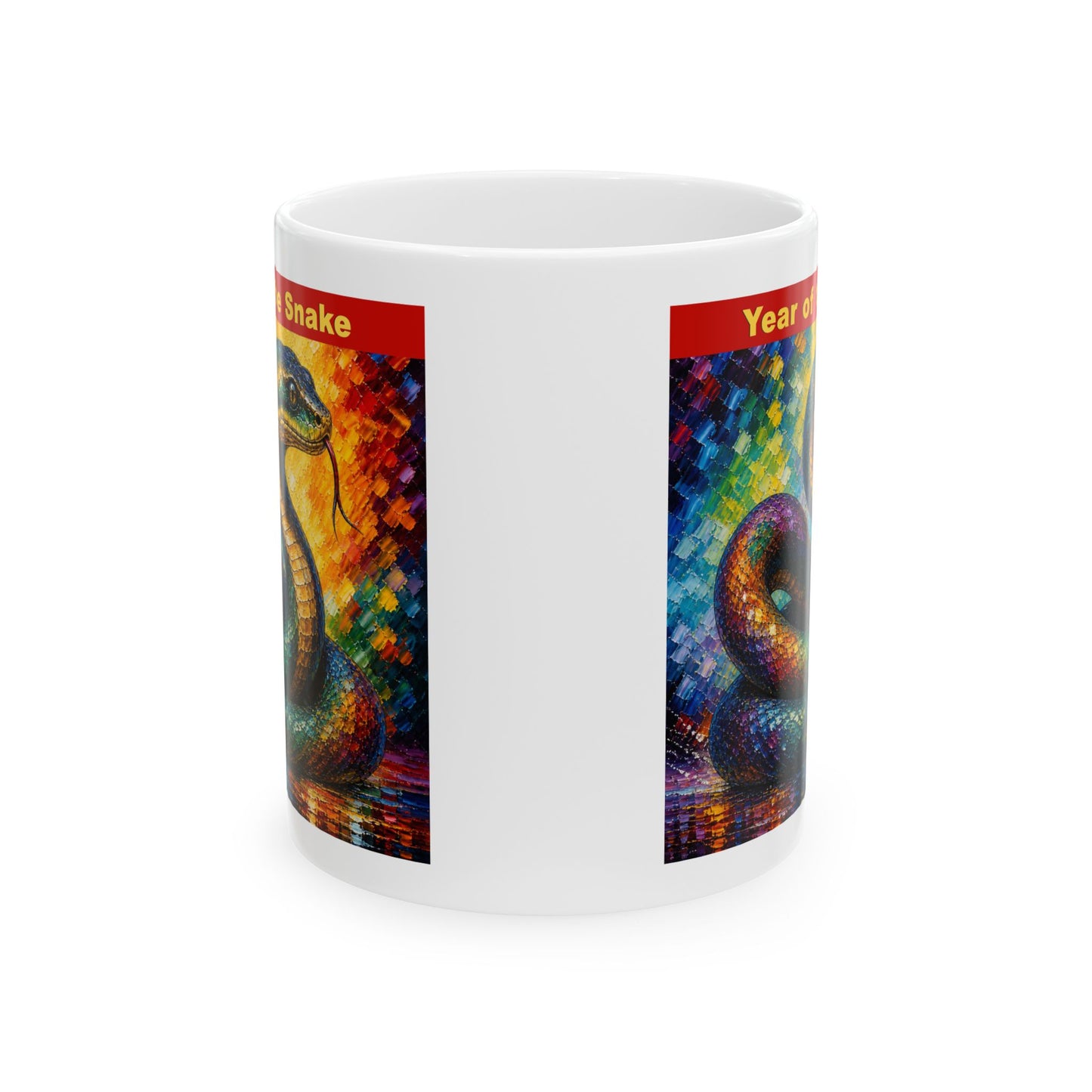 Eastern Year of the Snake Mug | Ceramic Coffee Mug 11oz. | 15oz.