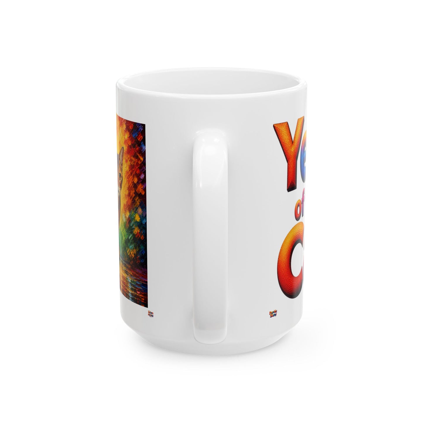 Year of the Cat Mug | Ceramic Coffee Mug 11oz. | 15oz.