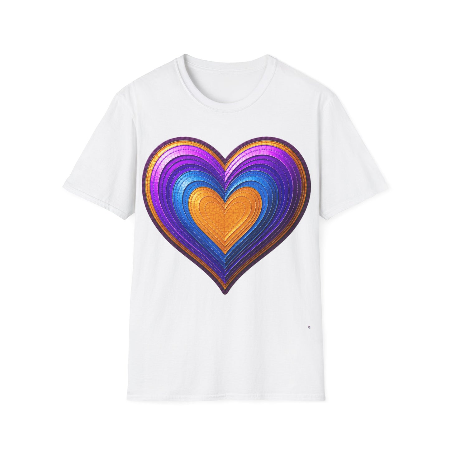 The 3D Heart T-Shirt | 14 Colors | S - 3XL