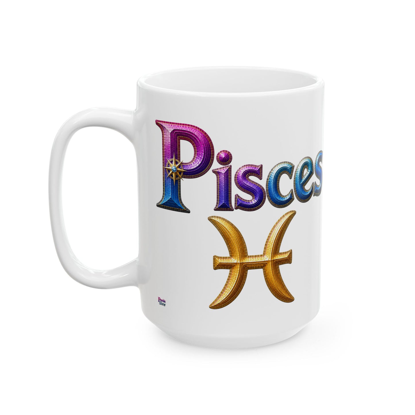 Pisces Zodiac Mug | Ceramic Coffee Mug 11oz. | 15oz.