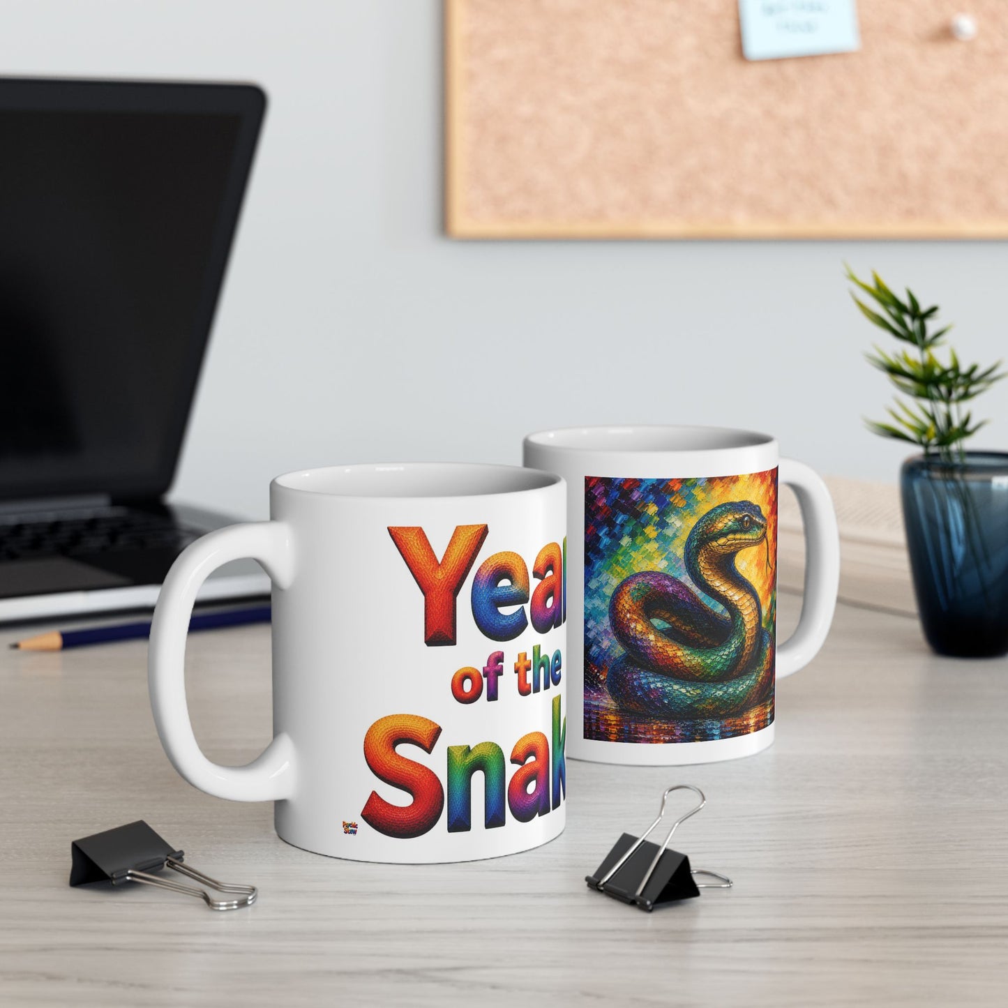 Year of the Snake Mug | Ceramic Coffee Mug 11oz. | 15oz.