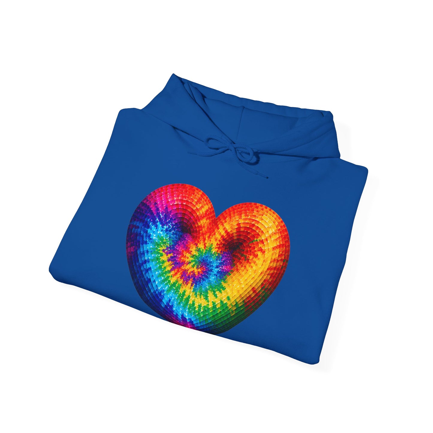Tie-Dye Heart Hoodie | The Good Vibes Collection