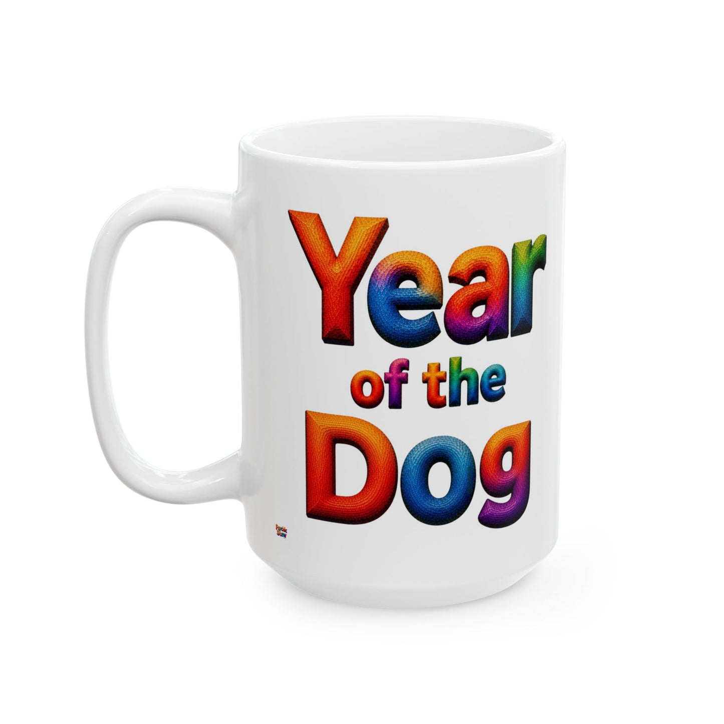Year of the Dog Mug | Ceramic Coffee Mug 11oz. | 15oz.
