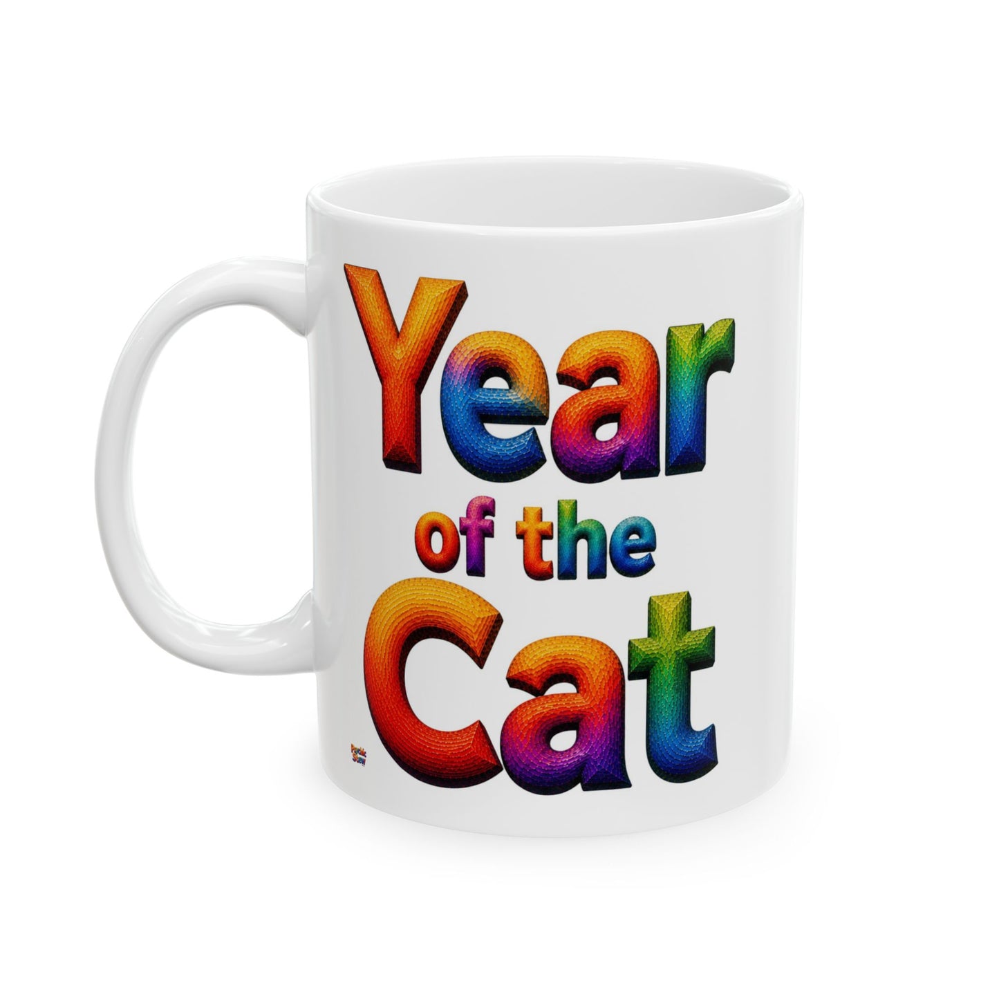 Year of the Cat Mug | Ceramic Coffee Mug 11oz. | 15oz.