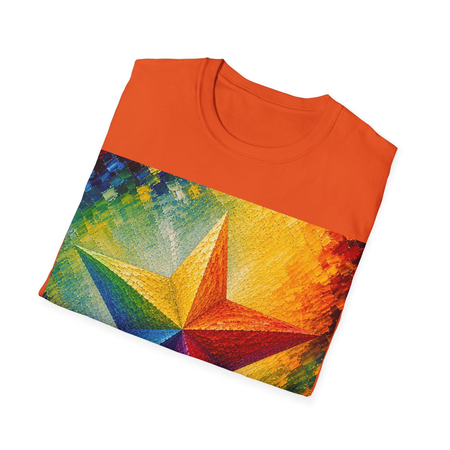 Good Vibes Painted Star T-Shirt | 13 Colors | S - 3XL