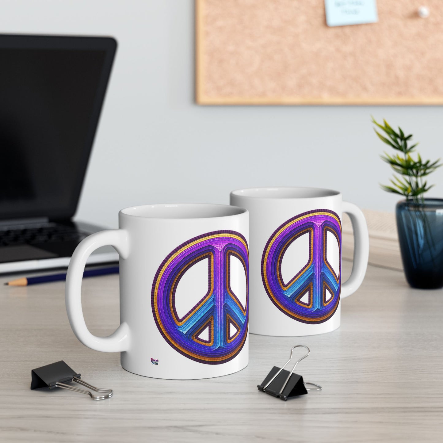 Zodiac 3D Peace Mug | Ceramic Coffee Mug 11oz. | 15oz.