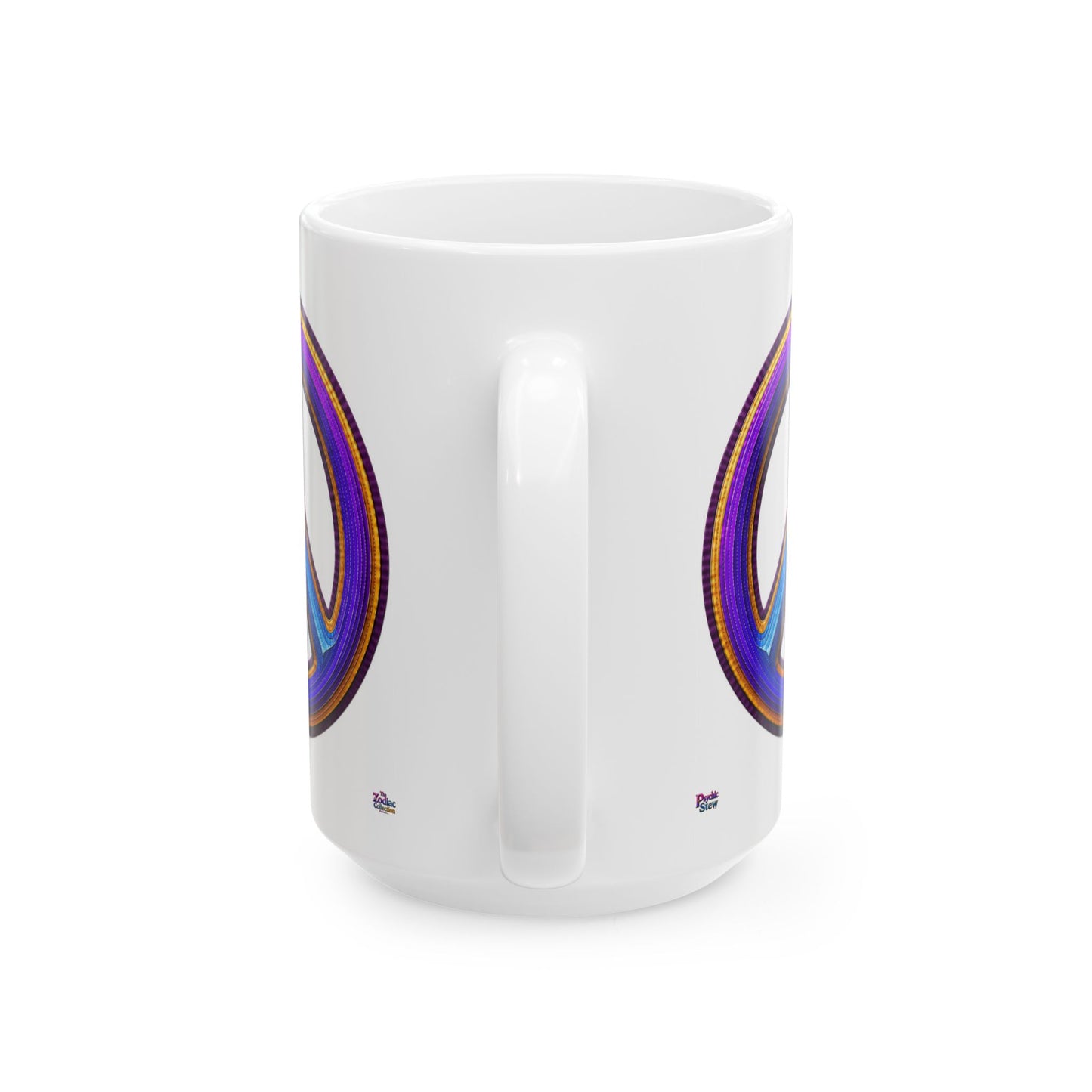 Zodiac 3D Peace Mug | Ceramic Coffee Mug 11oz. | 15oz.