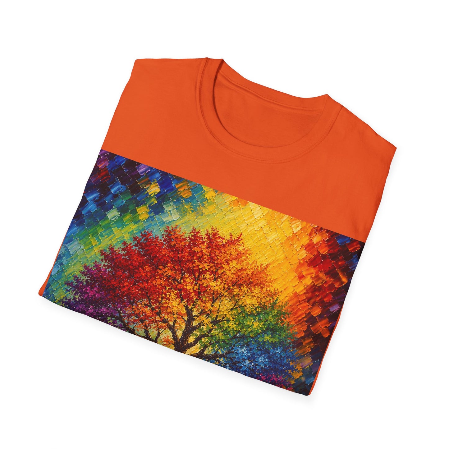 Good Vibes Painted Tree T-Shirt | 13 Colors | S - 3XL