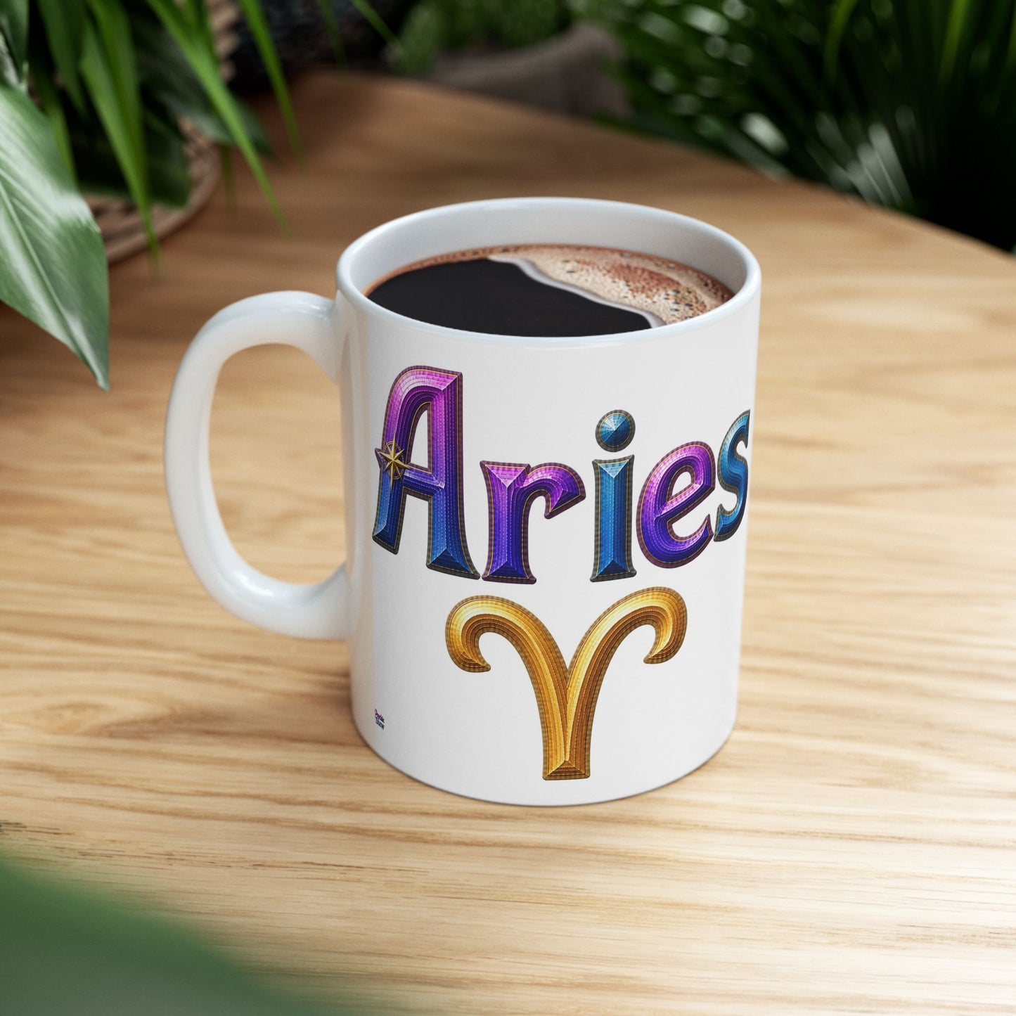 Aries Zodiac Mug | Ceramic Coffee Mug 11oz. | 15oz.