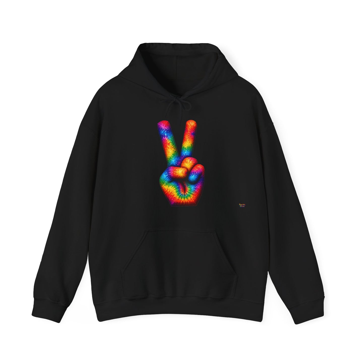 Tie-Dye Peace Hoodie | The Good Vibes Collection