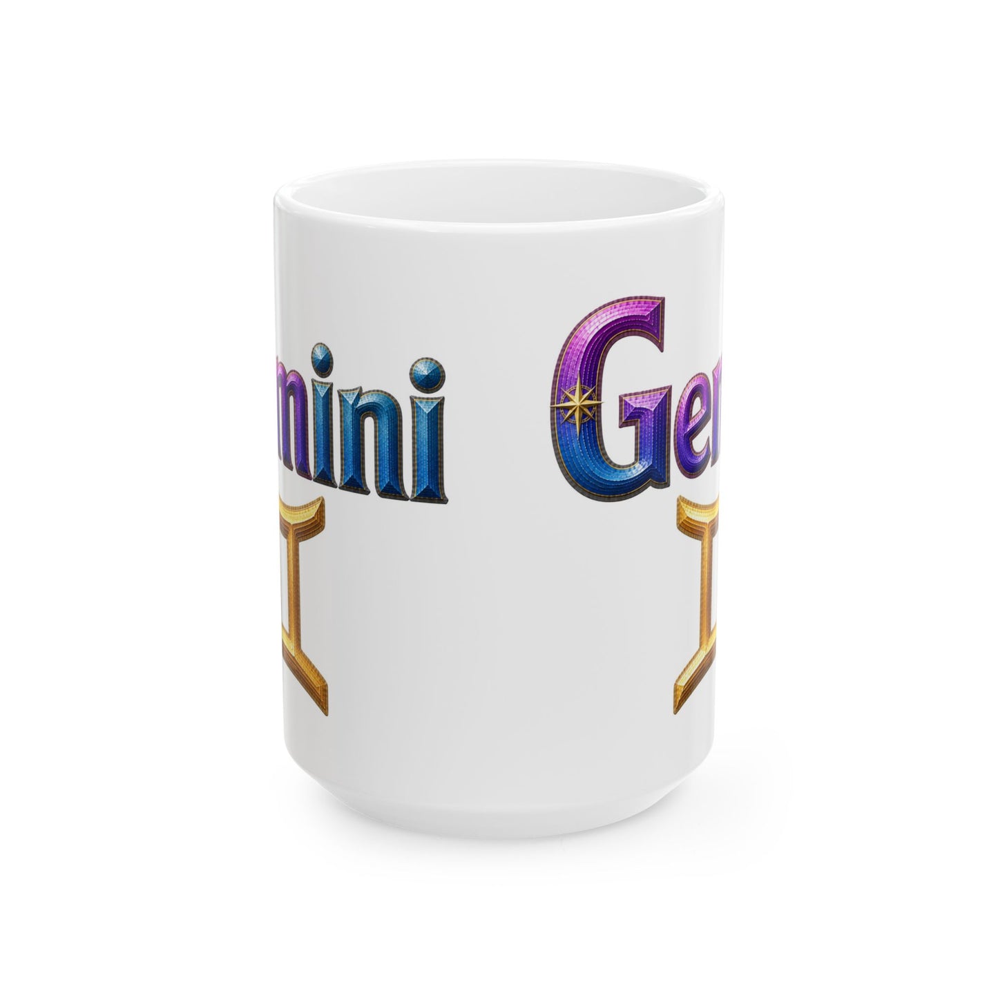 Gemini Zodiac Mug | Ceramic Coffee Mug 11oz. | 15oz.