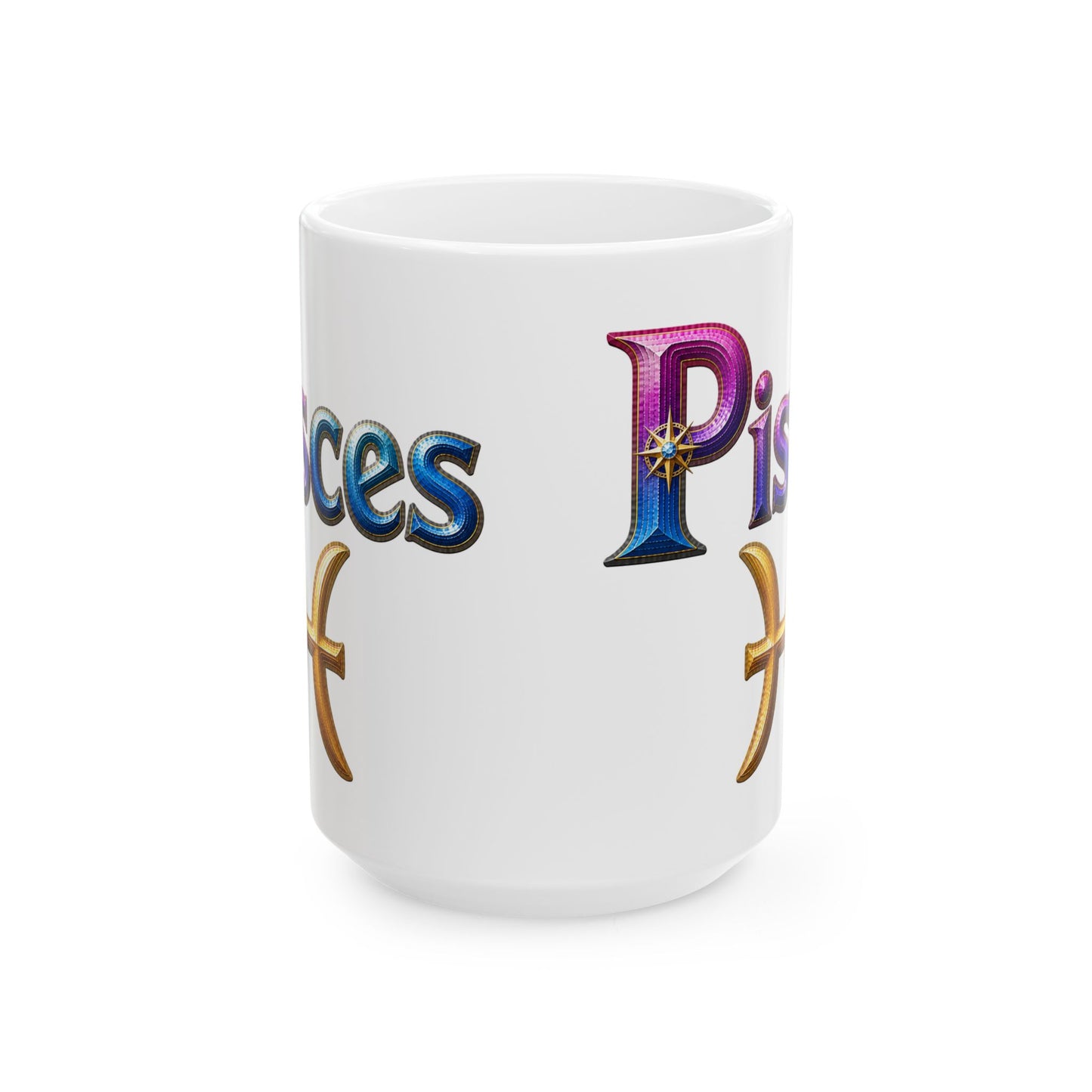 Pisces Zodiac Mug | Ceramic Coffee Mug 11oz. | 15oz.