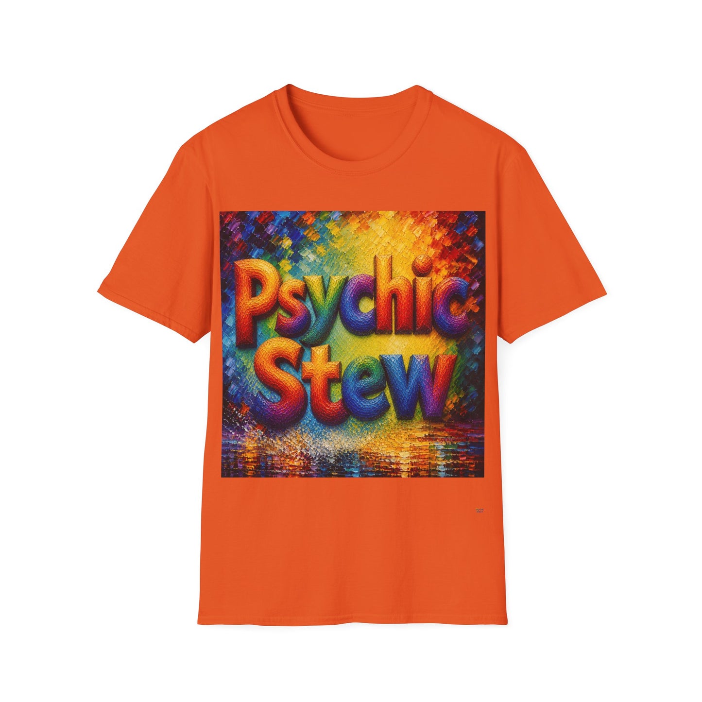 Good Vibes Painted Psychic Stew T-Shirt | 13 Colors | S - 3XL